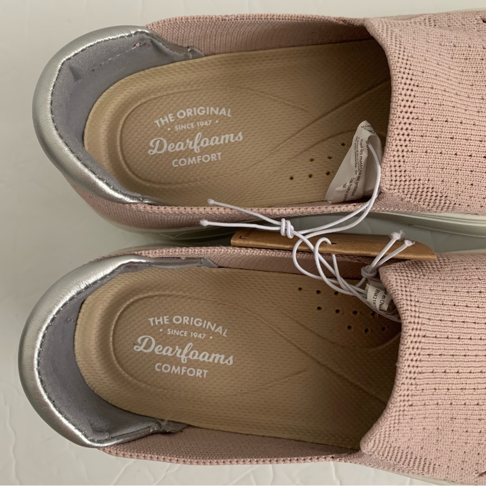 Dearfoams Women's Original Comfort Sophie Slip-on Sneaker shoes 7 - Picture 5 of 13